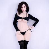 Good Quality 161cm adult toys naked lifelike oral anal vagina latex big boob japanese sex doll silicone dolls with big ass invented by automaticwoman